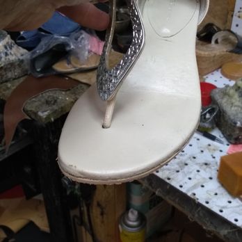 clear leopard sandals