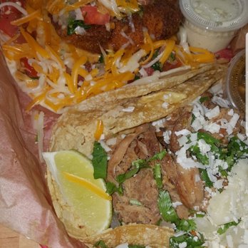 Torchy's Tacos - Trailer trash and pulled Pork taco - Tex-Mex Near Me - Houston, Texas Torchy's Tacos - Trailer trash and pulled Pork taco - Tex-Mex Near Me - Houston, Texas