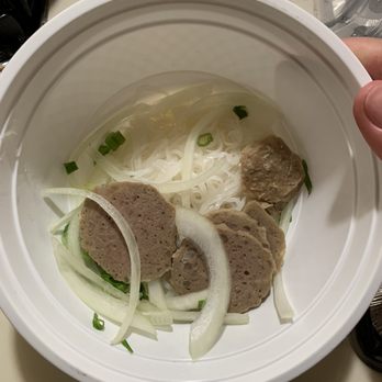 Pho Royal - The slice meat ball and very little rice noddles. - Vietnamese Near Me - Crystal Lake, Illinois Pho Royal - The slice meat ball and very little rice noddles. - Vietnamese Near Me - Crystal Lake, Illinois