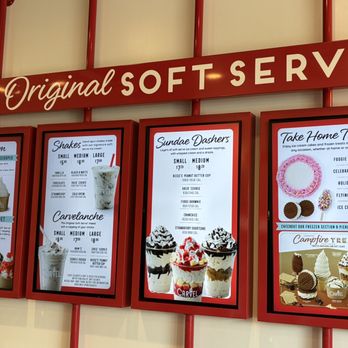 Carvel - Menu on the wall - Desserts Near Me - Fort Myers, Florida Carvel - Menu on the wall - Desserts Near Me - Fort Myers, Florida