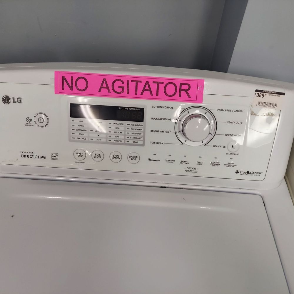Appliance Mart - Washers are labeled when they don't have an agitator (larger capacity) - Appliances & Repair Near Me - Atlantic Beach, Florida