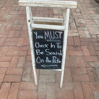 Casa Vieja - Casa Vieja.  Patio sign. - Breweries Near Me - Corrales, New Mexico