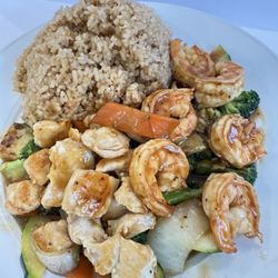 OEC Japanese Express - Hibachi chicken and shrimp