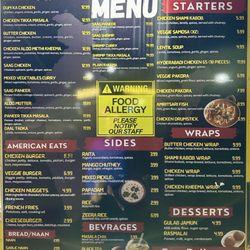 Solid menu, fair prices