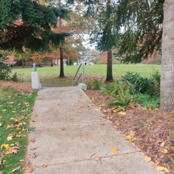 Walkway heading to kids park