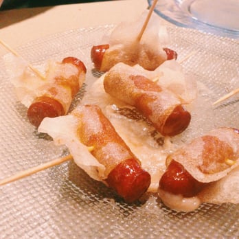 Jaleo - I forgot the name of these...they were chorizo wrapped in potato. Very delicious. A bit spicy. - Spanish Near Me - Washington, DC, District of Columbia