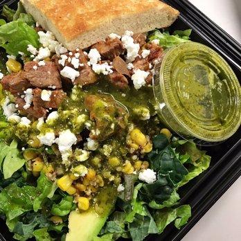 Urbane Cafe - $7.50 kale & quinoa salad + $2.25 tri tip YUMMM - Salad Near Me - Northridge, California