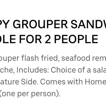 Flamestone American Grill - This is an option on Uber Eats; but when it came it was just the sandwich and 1/2 ear of corn on the cob- no salad, no cookie. - American Near Me - Oldsmar, Florida