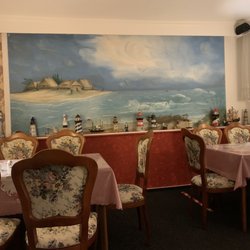 Wohnzimmer mit Ostsee Blick