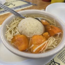Matzah ball soup Matzah ball soup