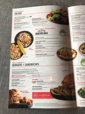 Menu photo 2 Ruby Tuesday Branson, MO