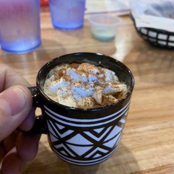 Smokies Cuban Cafe - Cortadito + whipped cream and cinnamon - Cuban Near Me - Pigeon Forge, Tennessee Smokies Cuban Cafe - Cortadito + whipped cream and cinnamon - Cuban Near Me - Pigeon Forge, Tennessee