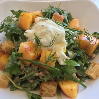 Fishing With Dynamite - peach and faro salad - Seafood Near Me - Manhattan Beach, California