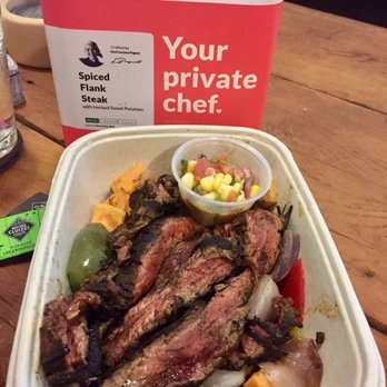 Cook Unity - Spiced flank steak by chef Lucians Peguet - Food Delivery Services Near Me