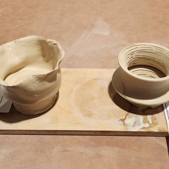 Studio Manzanita - Mishap pen pot and a better one - Art Classes Near Me - San Diego, California