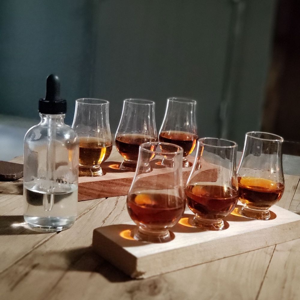 San Diego Distillery - Connoisseur tasting with water dropper - Distilleries Near Me - Spring Valley, California San Diego Distillery - Connoisseur tasting with water dropper - Distilleries Near Me - Spring Valley, California