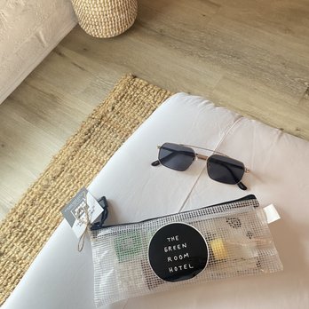 The Green Room Hotel - welcome goodie bags - Hotels Near Me - Oceanside, California