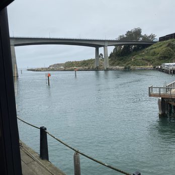 The Wharf - Our view from the bar area. - Seafood Near Me - Fort Bragg, California