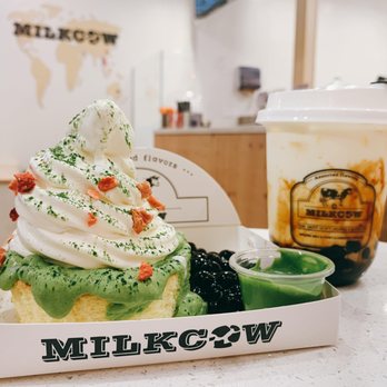 Sweet Cow Cafe - Matcha IceBerg and Dirty Boba - Ice Cream & Frozen Yogurt Near Me - Pasadena, California Sweet Cow Cafe - Matcha IceBerg and Dirty Boba - Ice Cream & Frozen Yogurt Near Me - Pasadena, California