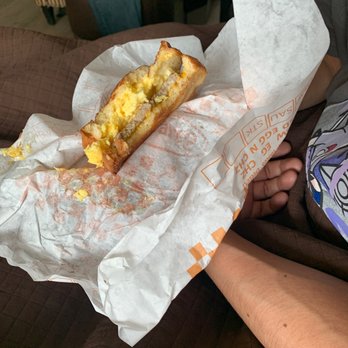 Spangles - Sausage egg sandwich (#17 Combo) - Fast Food Near Me - Salina, Kansas
