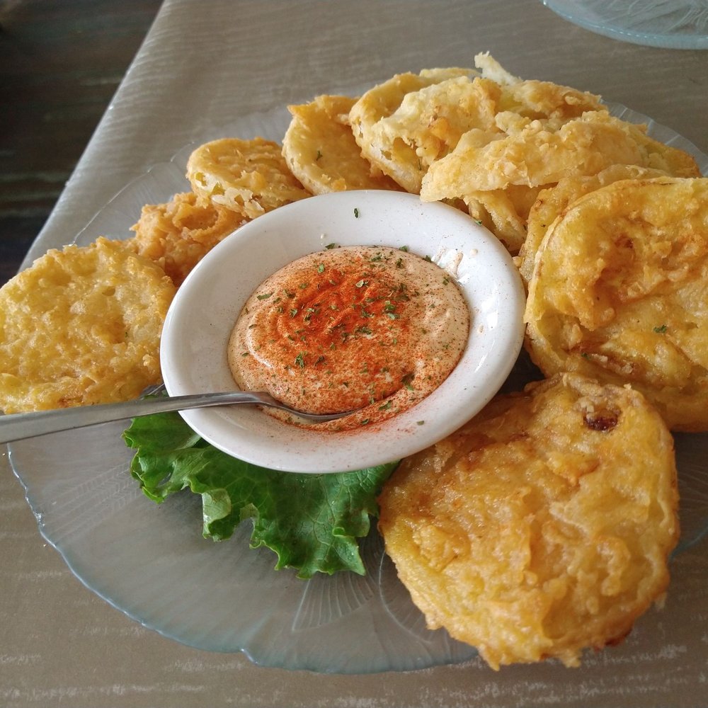 The Ivy House Restaurant - Fried green tomatoes - Southern Near Me - Williston, Florida The Ivy House Restaurant - Fried green tomatoes - Southern Near Me - Williston, Florida