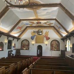 Holy City of the Wichitas - Inside the chapel
