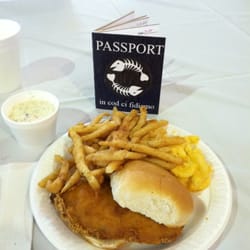 Immaculate Heart of Mary Church - 2012 Fish sandwich, fries and cole slaw