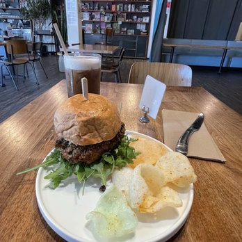 Understory - Pamapa Fried chicken sandwich with a Cafe de Olla cold brew - Filipino Near Me - Oakland, California Understory - Pamapa Fried chicken sandwich with a Cafe de Olla cold brew - Filipino Near Me - Oakland, California