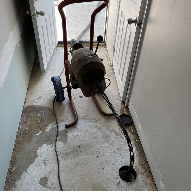 Slide of Blackwater Drain Cleaning