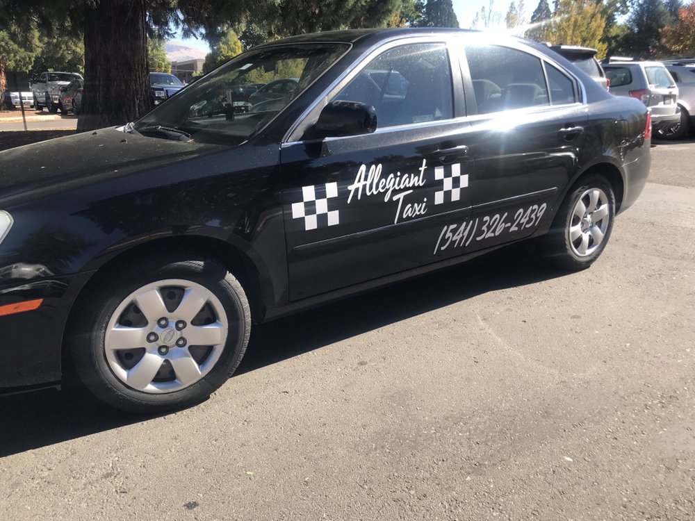 ALLEGIANT TAXI Updated September 2024 Medford, Oregon Taxis
