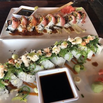 Boathouse - Kaiyo Roll & Spicy Tuna in backseat - Breakfast & Brunch Near Me - Stuart, Florida Boathouse - Kaiyo Roll & Spicy Tuna in backseat - Breakfast & Brunch Near Me - Stuart, Florida