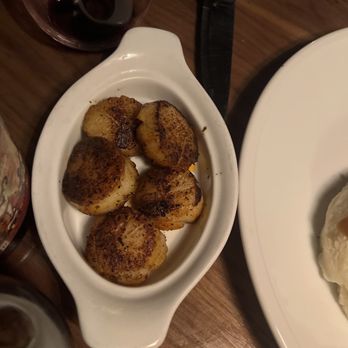 Stubrik's Steakhouse - Gooey scallops, spicy, no flavor overcooked - Steakhouses Near Me - Fullerton, California Stubrik's Steakhouse - Gooey scallops, spicy, no flavor overcooked - Steakhouses Near Me - Fullerton, California