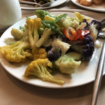 Panda Inn - Tri-Cauliflowers with Truffle Oil - Chinese Near Me - Glendale, California