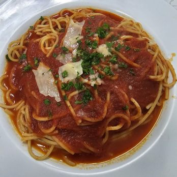 DoughBoyz Pizza - The best Spaghetti with marinara sauce! - Pizza Near Me - Oviedo, Florida