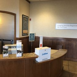 Eagle Medical Center - Friday, April 19, 2019: information desk.