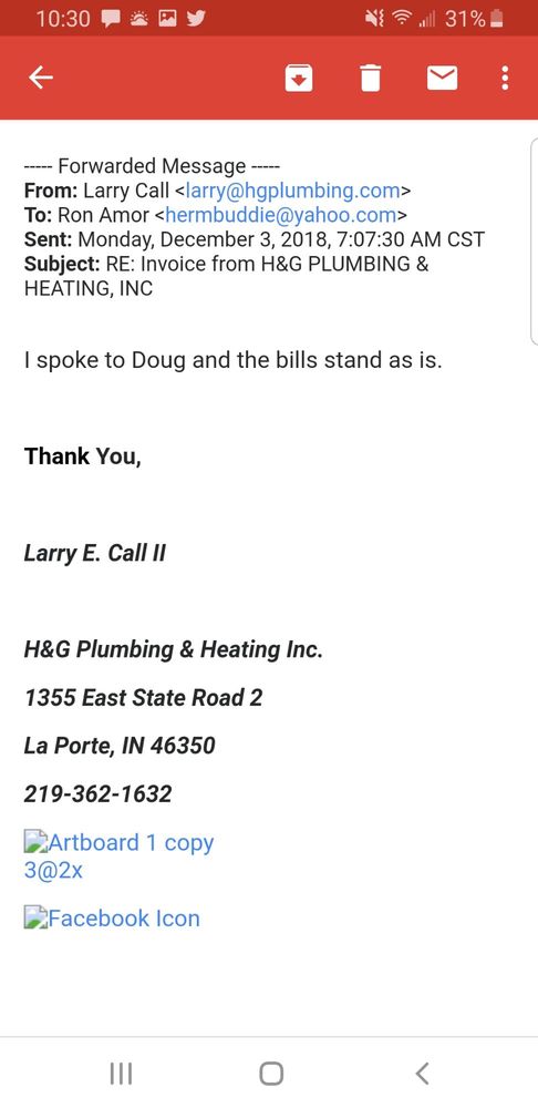 Slide of H & G Plumbing & Heating