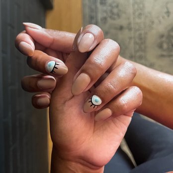 Dream Nails - Evil Eye Manicure - Nail Salons Near Me - Hermosa Beach, California