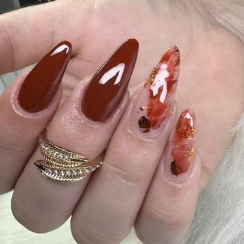 Nails By Keny - Almond full set - Nail Salons Near Me - Plant City, Florida Nails By Keny - Almond full set - Nail Salons Near Me - Plant City, Florida