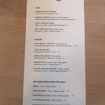 Kali Steak - Dinner Menu - 6/20/20 - Steakhouses Near Me - Los Angeles, California Kali Steak - Dinner Menu - 6/20/20 - Steakhouses Near Me - Los Angeles, California