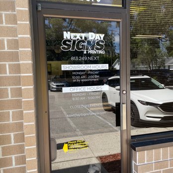 Next Day Signs - Hours - Printing Services Near Me - Tampa, Florida Next Day Signs - Hours - Printing Services Near Me - Tampa, Florida