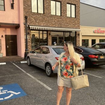 Cafe Vincenzo's - Julia outside the restaurant. - Pizza Near Me - Myrtle Beach, South Carolina
