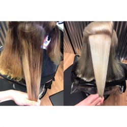 Color Correction! Major changes happening to this head of hair but this is step one of hopefully two.. possibly more.