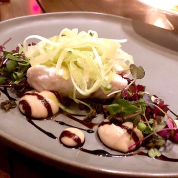 First & Oak - Halibut (3/5) - New American Near Me - Solvang, California