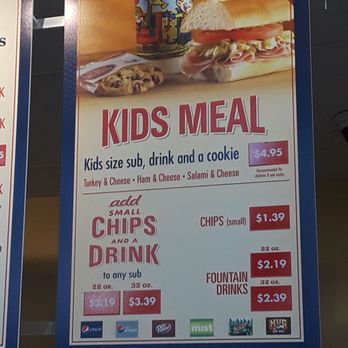 Jersey Mike's Subs - KIDS MEAL - Fast Food Near Me - Gilroy, California Jersey Mike's Subs - KIDS MEAL - Fast Food Near Me - Gilroy, California