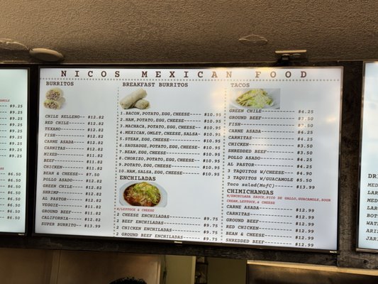 Menu photo 3 Nico's Mexican Food Tucson, AZ Menu photo 3 Nico's Mexican Food Tucson, AZ