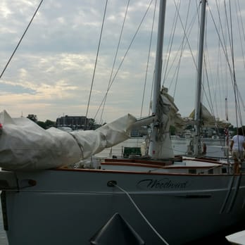 Schooner Woodwind - Getting ready to board. - Boating Near Me - Annapolis, Maryland