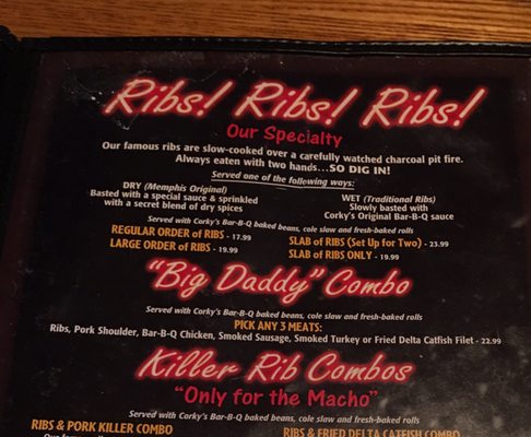 Menu photo 8 Corky's BBQ Cordova, TN