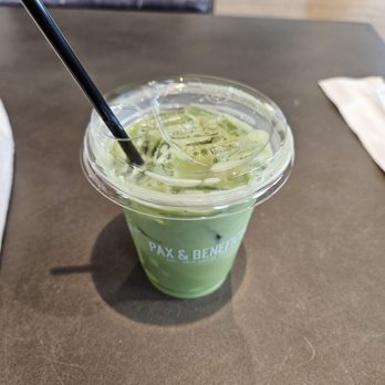 Pax & Beneficia Coffee - Plano - Vanilla matcha latte - Coffee & Tea Near Me - Plano, Texas Pax & Beneficia Coffee - Plano - Vanilla matcha latte - Coffee & Tea Near Me - Plano, Texas