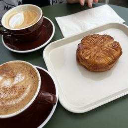 Kouignn amann and sour lattes