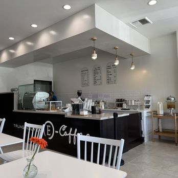 Trung Nguyen E-Coffee - Clean, modern and minimal dining area. There's a restroom also and items to buy towards the back - Coffee & Tea Near Me - Long Beach, California Trung Nguyen E-Coffee - Clean, modern and minimal dining area. There's a restroom also and items to buy towards the back - Coffee & Tea Near Me - Long Beach, California